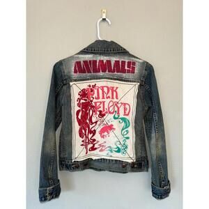 Limited Edition! Pink Floyd Animals Trunk Ltd Denim Jacket